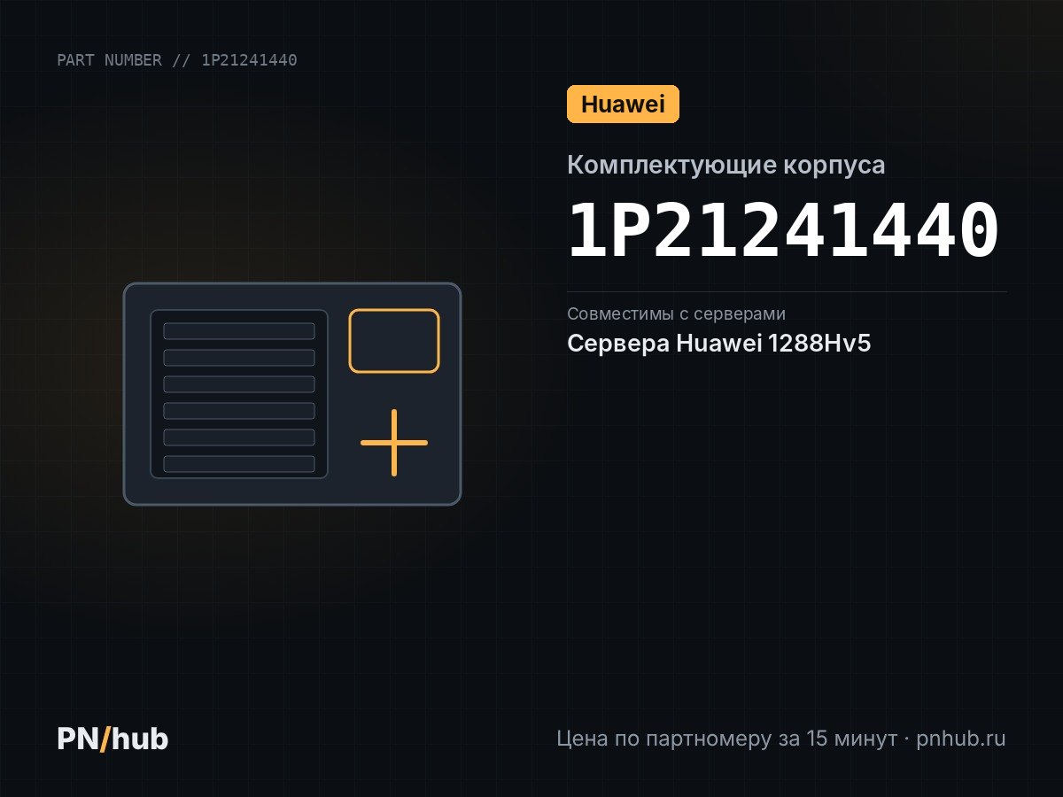 1P21241440 — Huawei для сервера 1288Hv5 в стойку